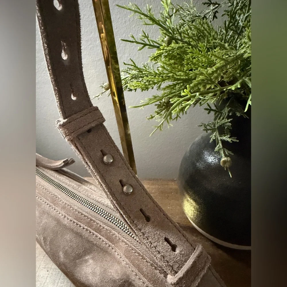 The Sak Suede 120 Hobo & Tess Sling/Crossbody Bag Set